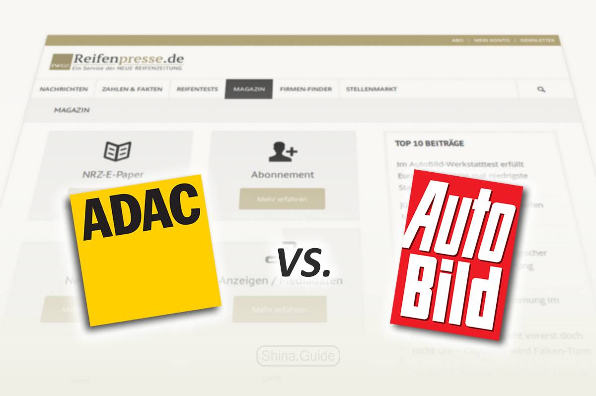 В немецкой профильной прессе популярность тестов ADAC падает, Auto Bild - растёт